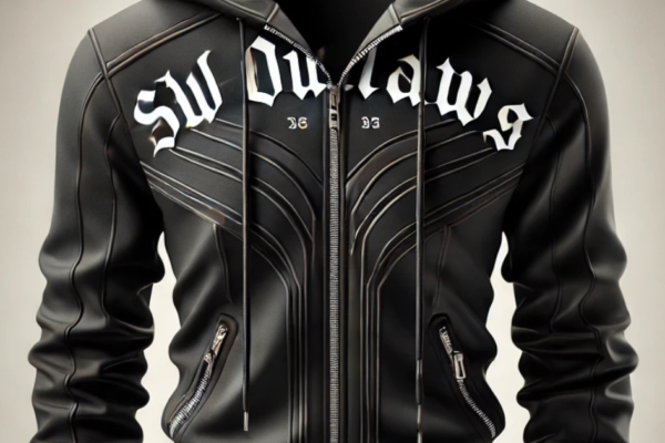 SW Outlaws Black Hooded Jacket