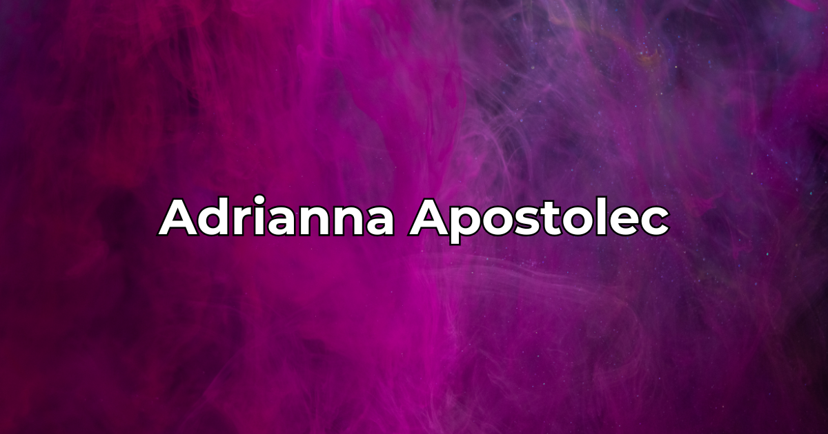 Adrianna Apostolec